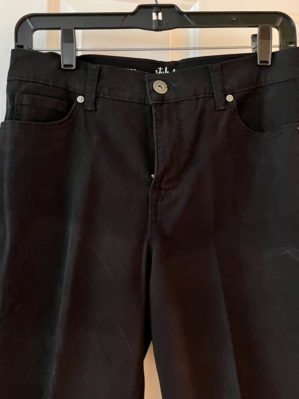 Style & Co. High-Rise Black Women's Jeans